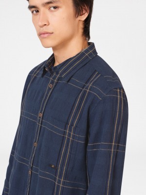 Kosele Ben Sherman B by Ben Sherman Indigo Check Indigo | EWBTN0158