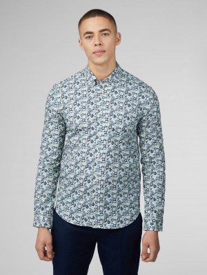 Kosele Ben Sherman Signature Multicolor Floral Modre | WIXCV1572