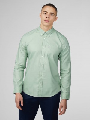 Kosele Ben Sherman Signature Oxford Zelene | CLAHZ7256