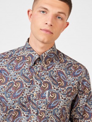 Kosele Ben Sherman Signature Paisley Viacfarebný | IYPWN8463