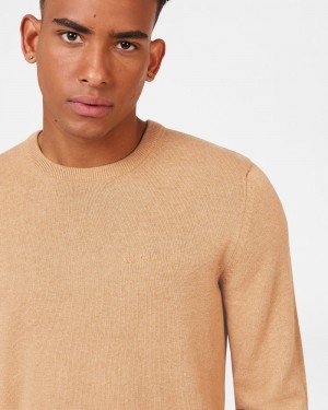 Pleteniny Ben Sherman Signature Crewneck Siva | RLMDB7580