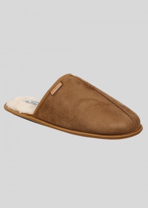 Slipper Ben Sherman Country Club Hnede | YNBZF0968