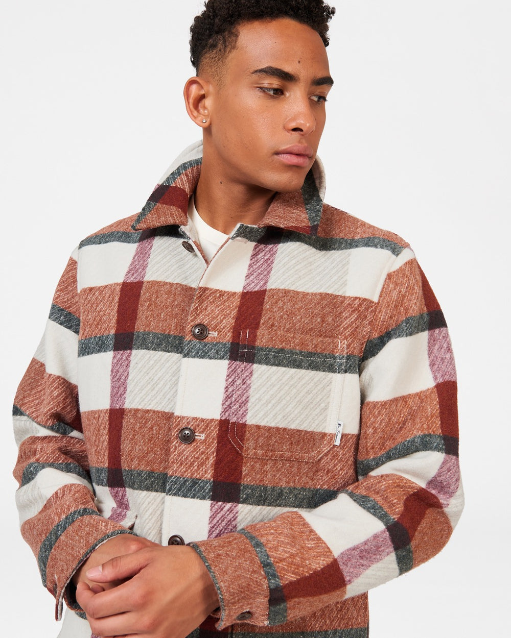 Bundy Ben Sherman Plaid Oranžové | UBVHI4160