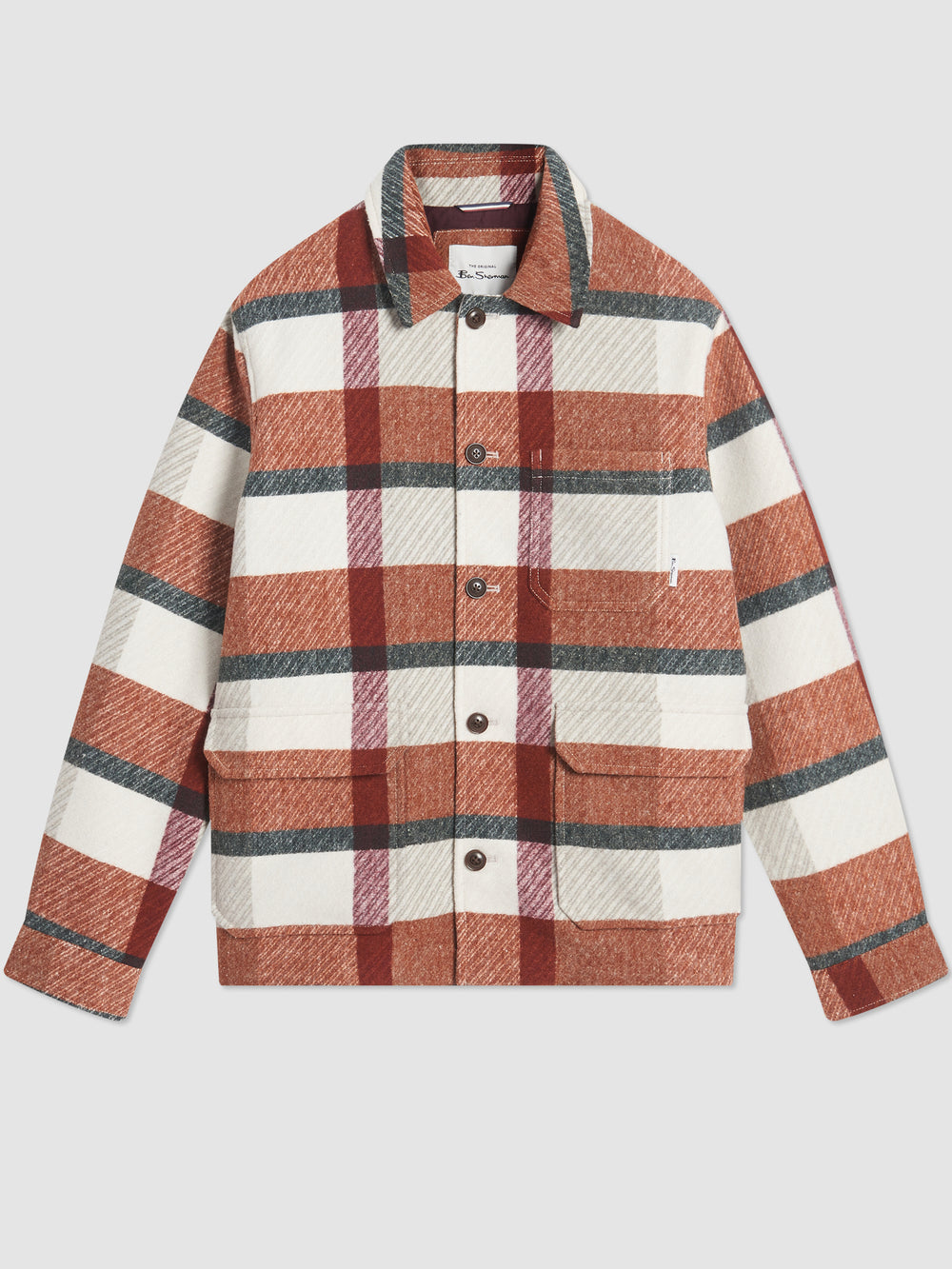 Bundy Ben Sherman Plaid Oranžové | UBVHI4160