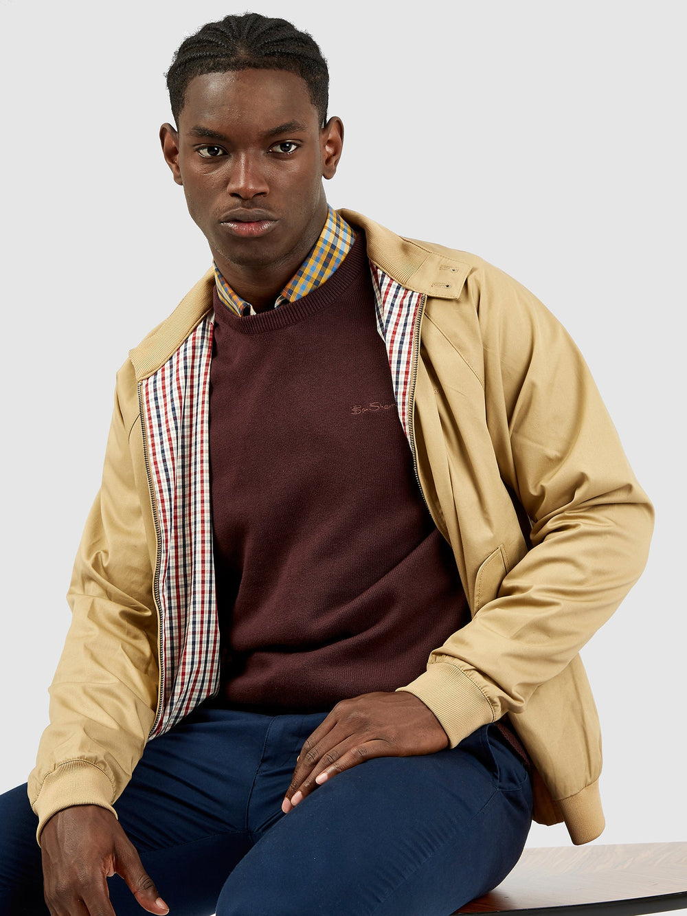 Bundy Ben Sherman Signature Harrington Hnede | FPTZB8275