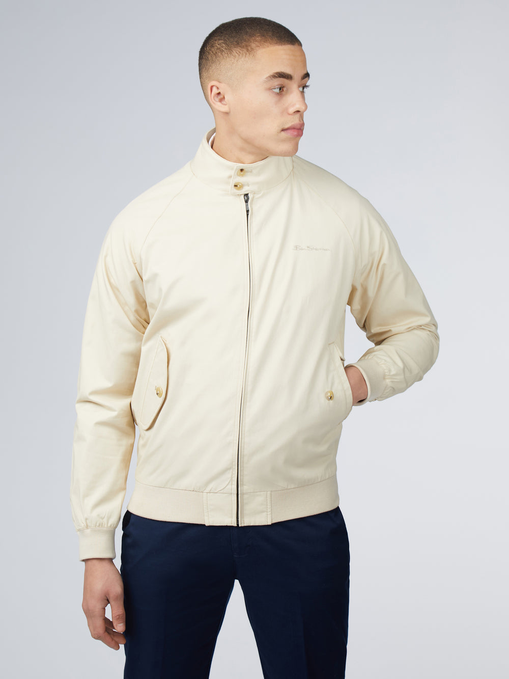 Bundy Ben Sherman Signature Harrington Krém | TIGFA4906