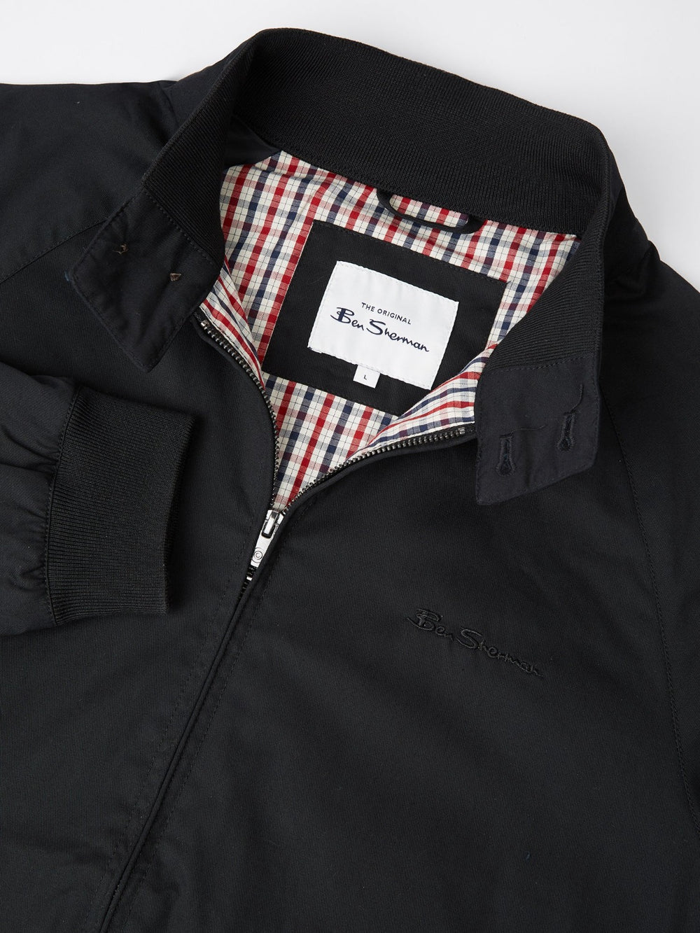 Bundy Ben Sherman Signature Harrington Čierne | UVHGB1254