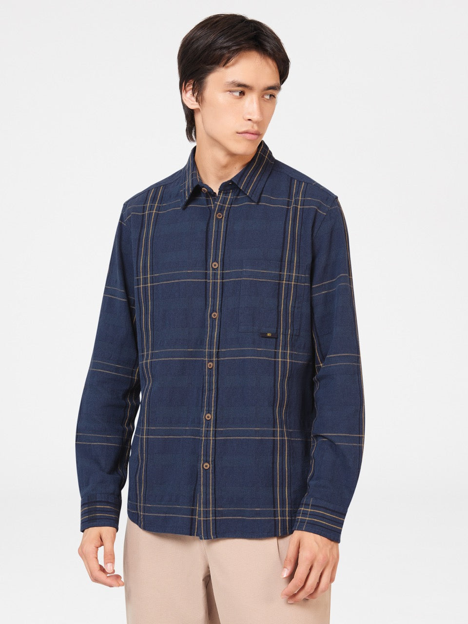 Kosele Ben Sherman B by Ben Sherman Indigo Check Indigo | TWSBH9325