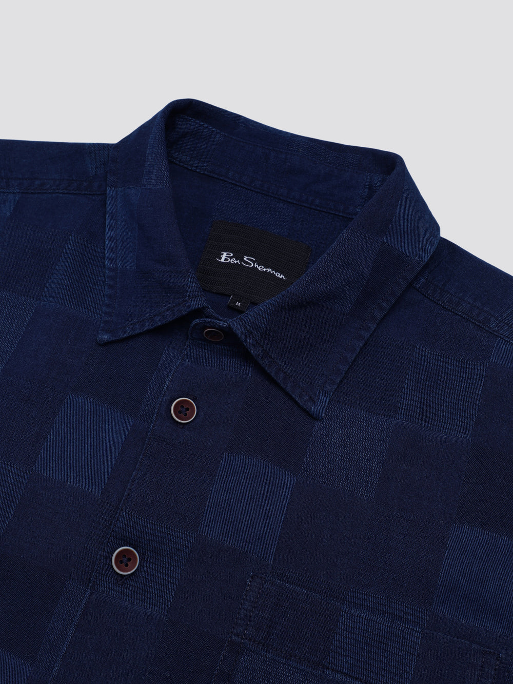 Kosele Ben Sherman B by Ben Sherman Indigo Check Námornícka Modrá | NRIXF2586