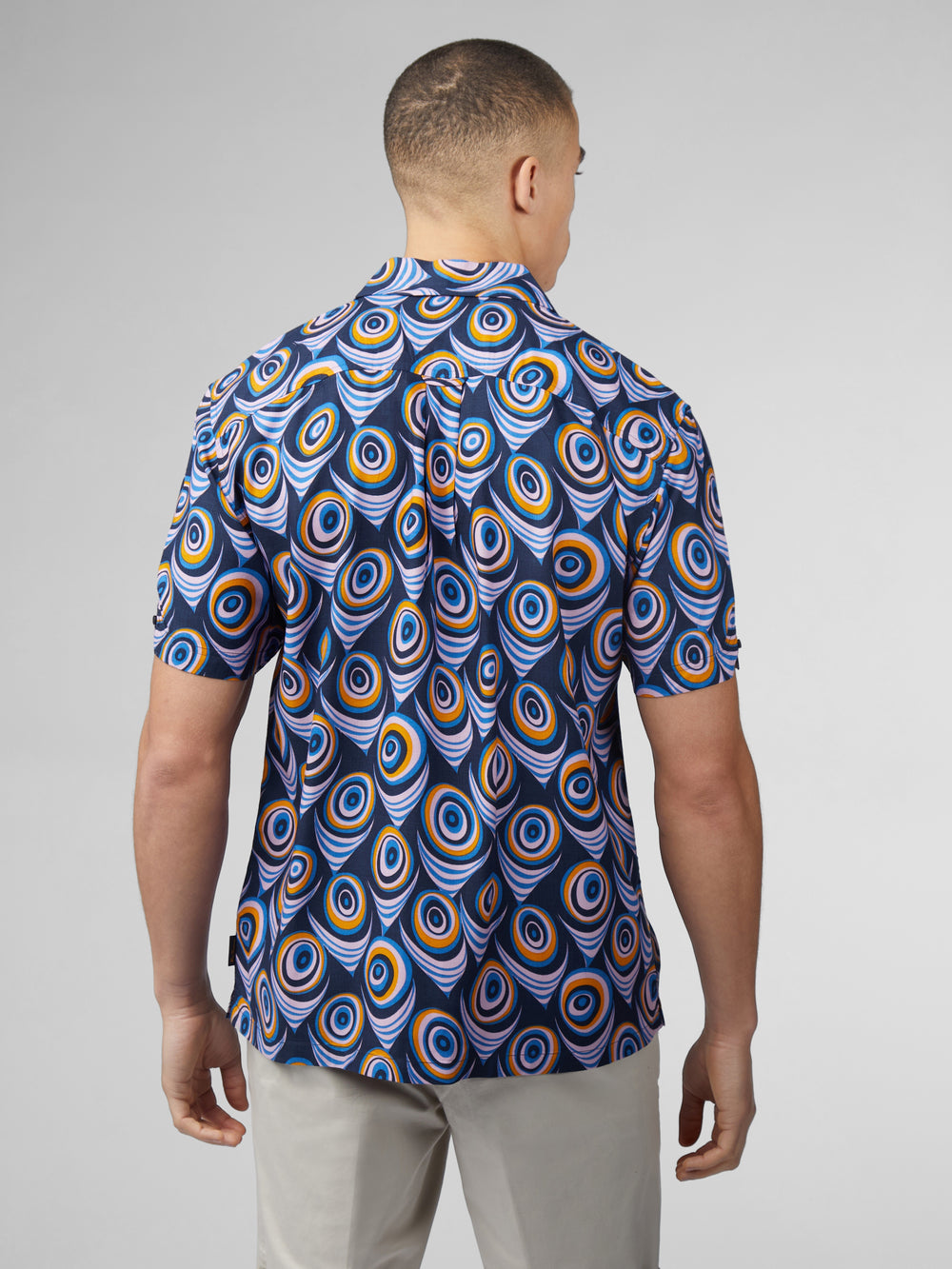 Kosele Ben Sherman B by Ben Sherman Psychedelic Print Nachový | XEURN1486