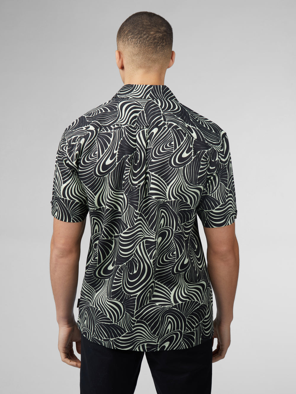 Kosele Ben Sherman B by Ben Sherman Psychedelic Swirl Print Mätové | NQMIS3760