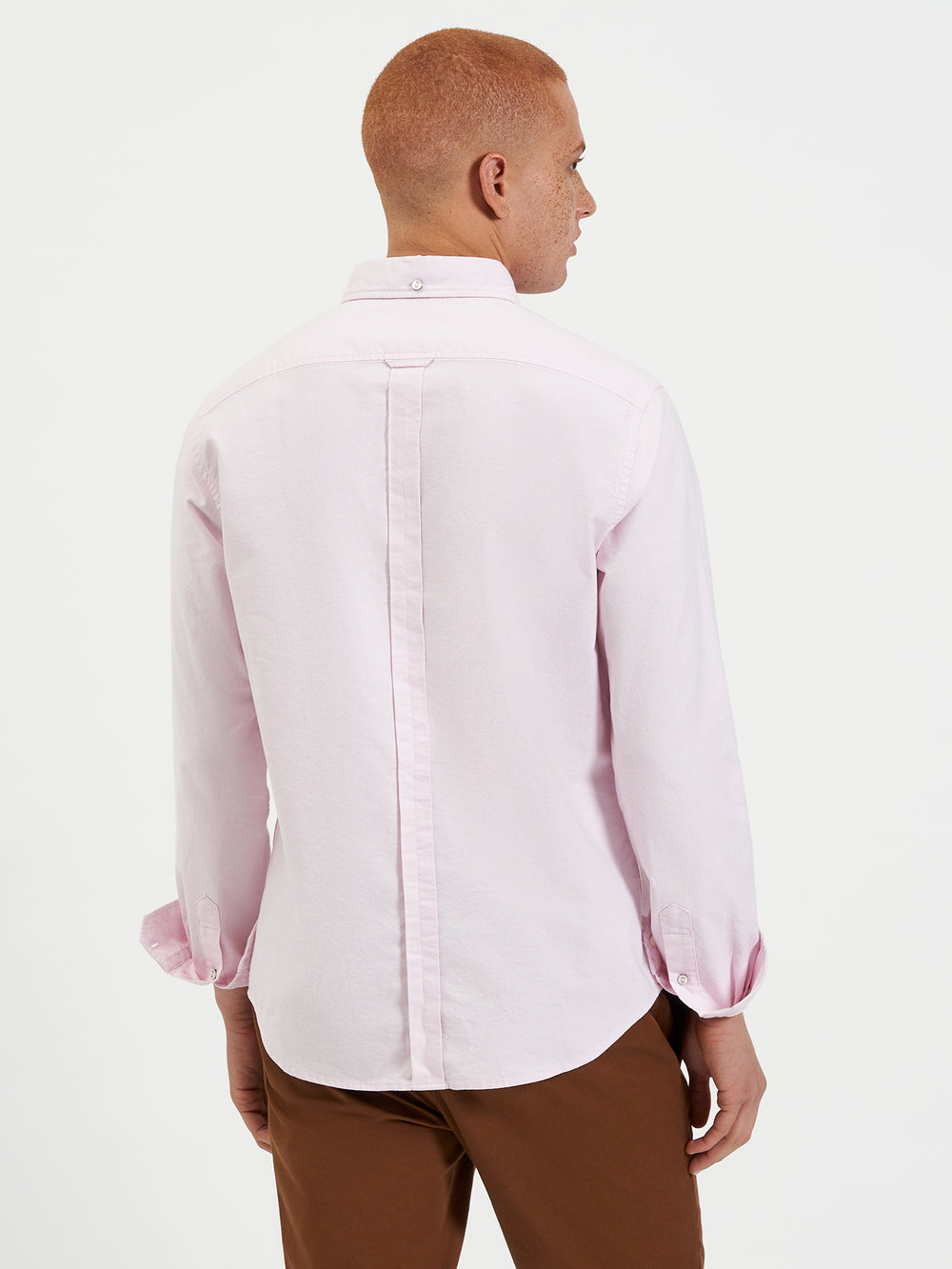 Kosele Ben Sherman Brighton Oxford Organic Ruzove | HKCQY2973