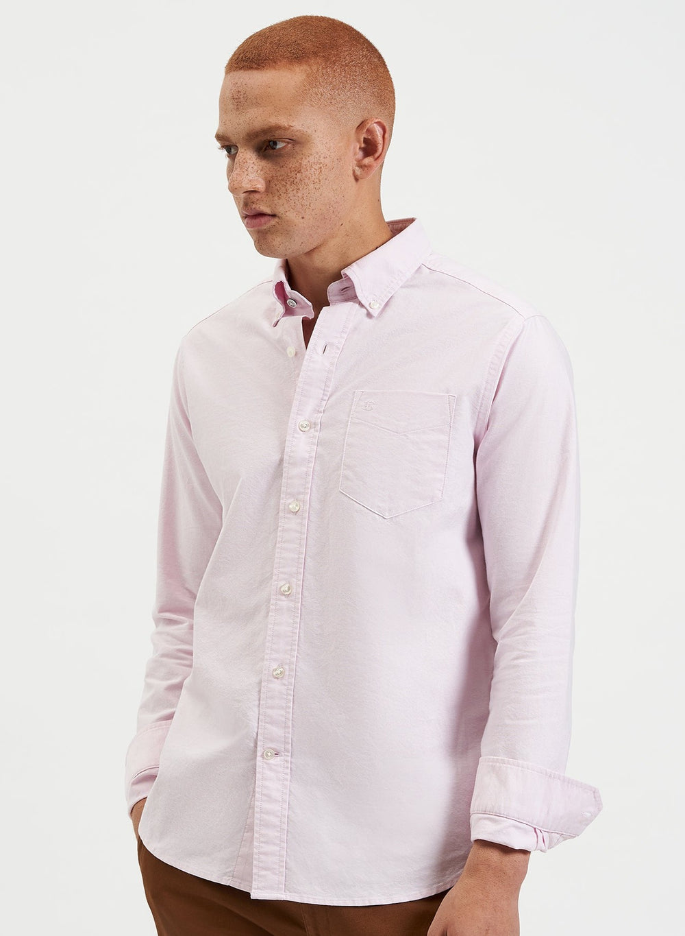 Kosele Ben Sherman Brighton Oxford Organic Ruzove | HKCQY2973