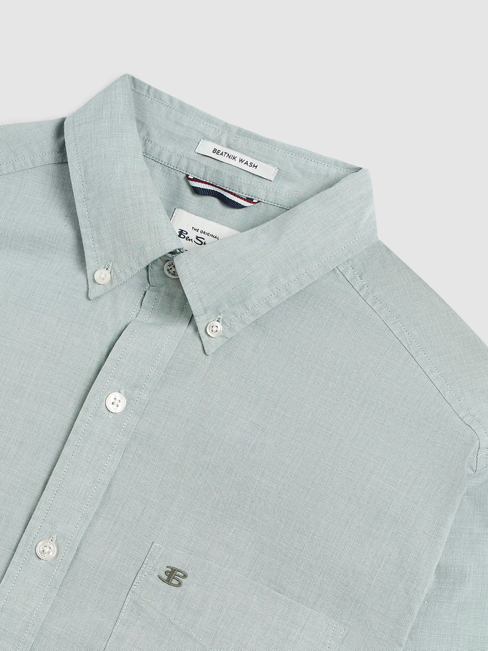 Kosele Ben Sherman Brighton Oxford Organic Green Zelene | MLNTJ7052