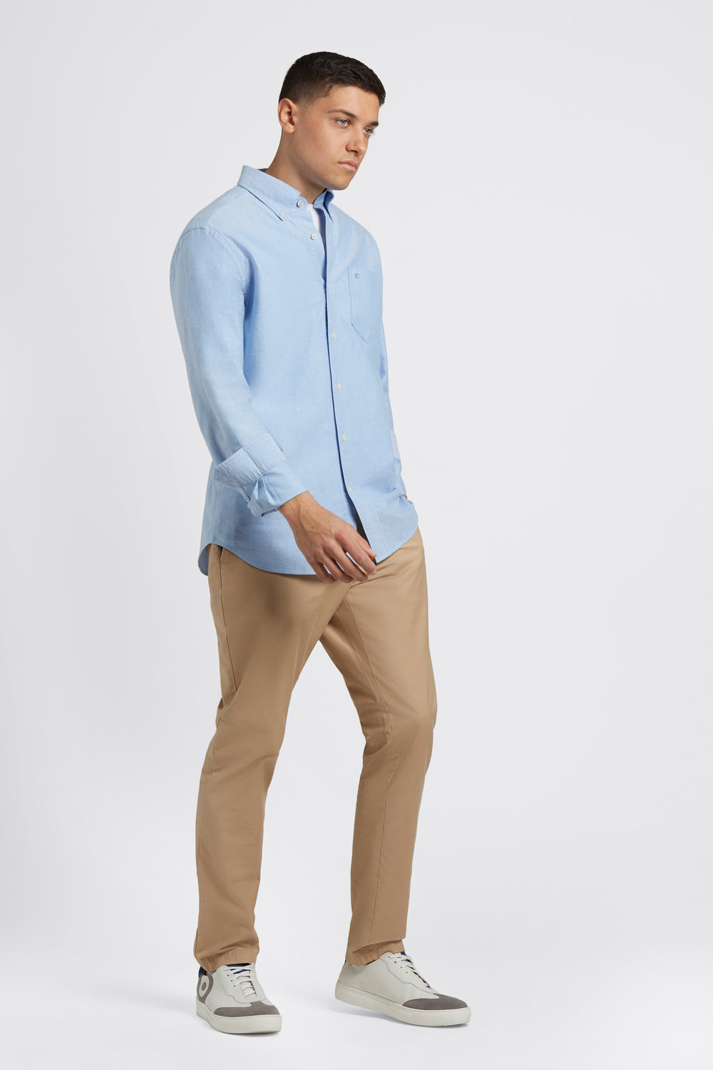 Kosele Ben Sherman Brighton Oxford Organic Modre | MUIJA8401