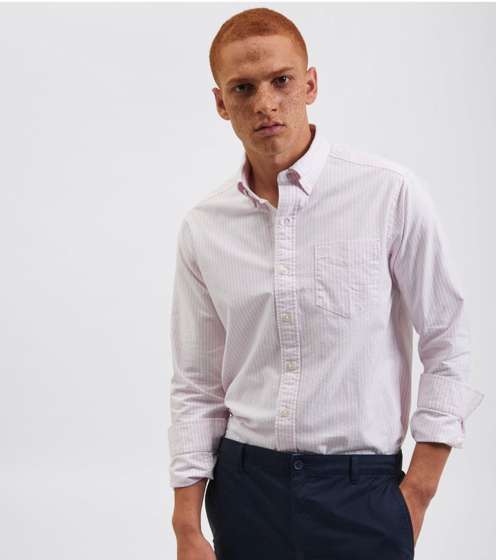 Kosele Ben Sherman Brighton Oxford Ruzove | BMEWF5782