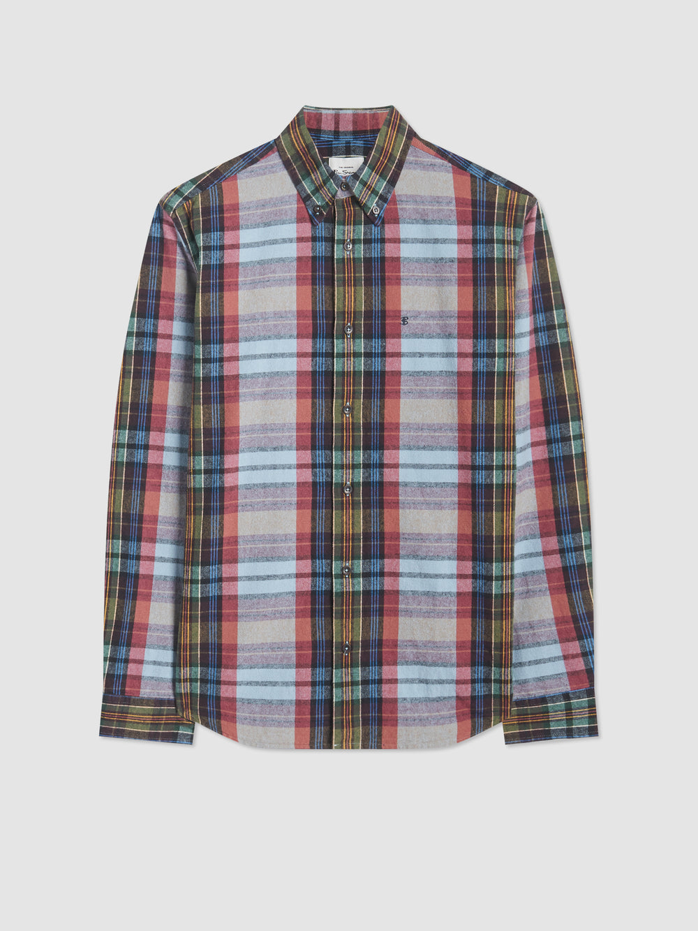 Kosele Ben Sherman Brushed Multicolour Check Oxford Modre | ASPWL6571