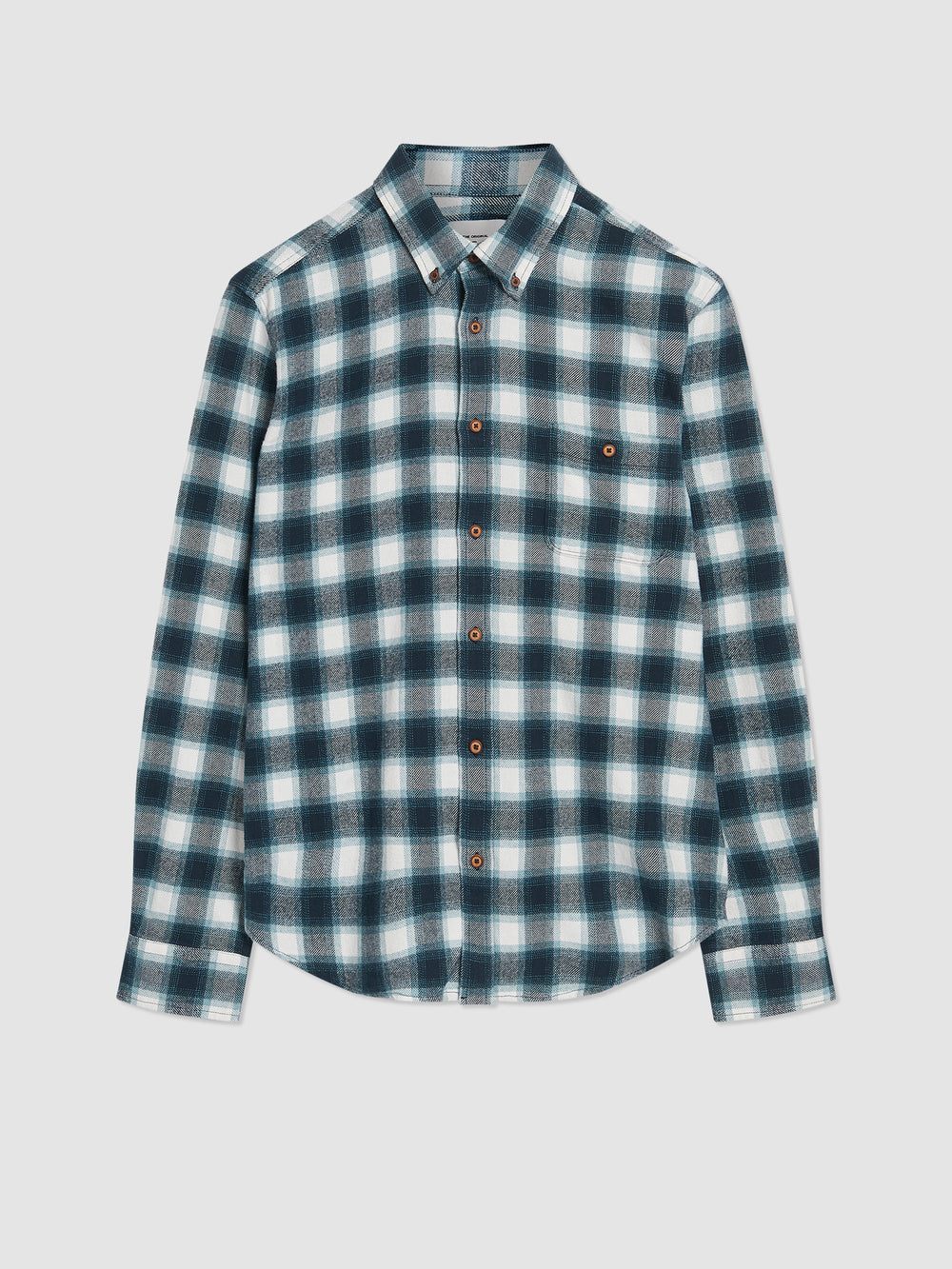 Kosele Ben Sherman Brushed Ombre Check Flannel Zelene | QIZPA0798