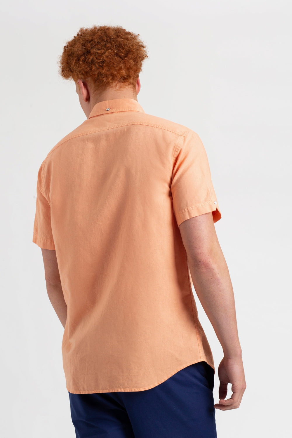 Kosele Ben Sherman Garment Dye Linen Oranžové | EMJHB9015