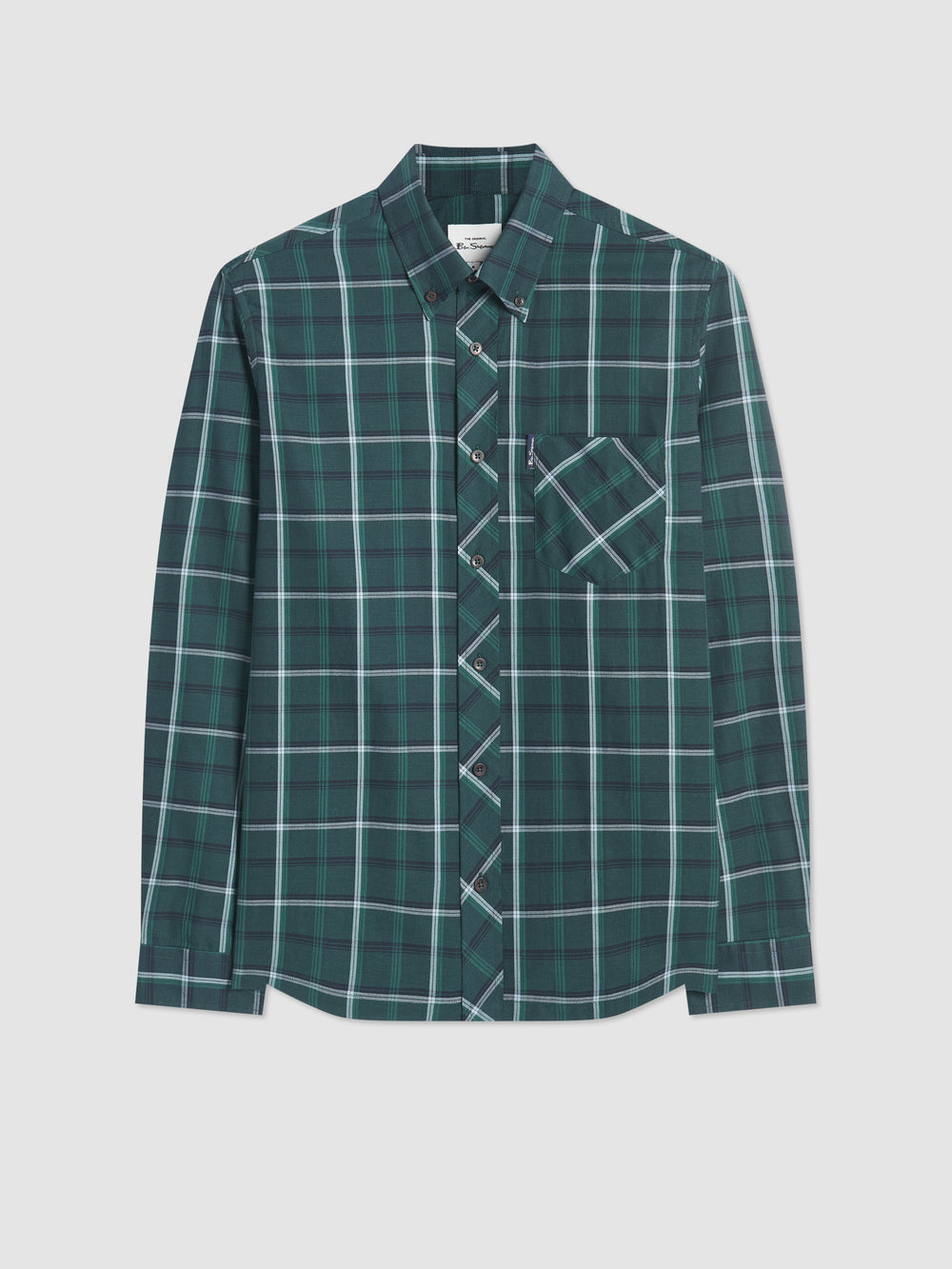 Kosele Ben Sherman Grid Check Zelene | EDCVF0537