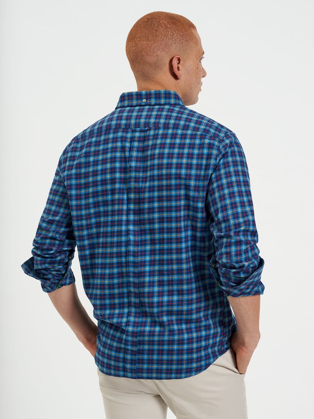 Kosele Ben Sherman House Tartan Twill Námornícka Modrá | NJDXC2893