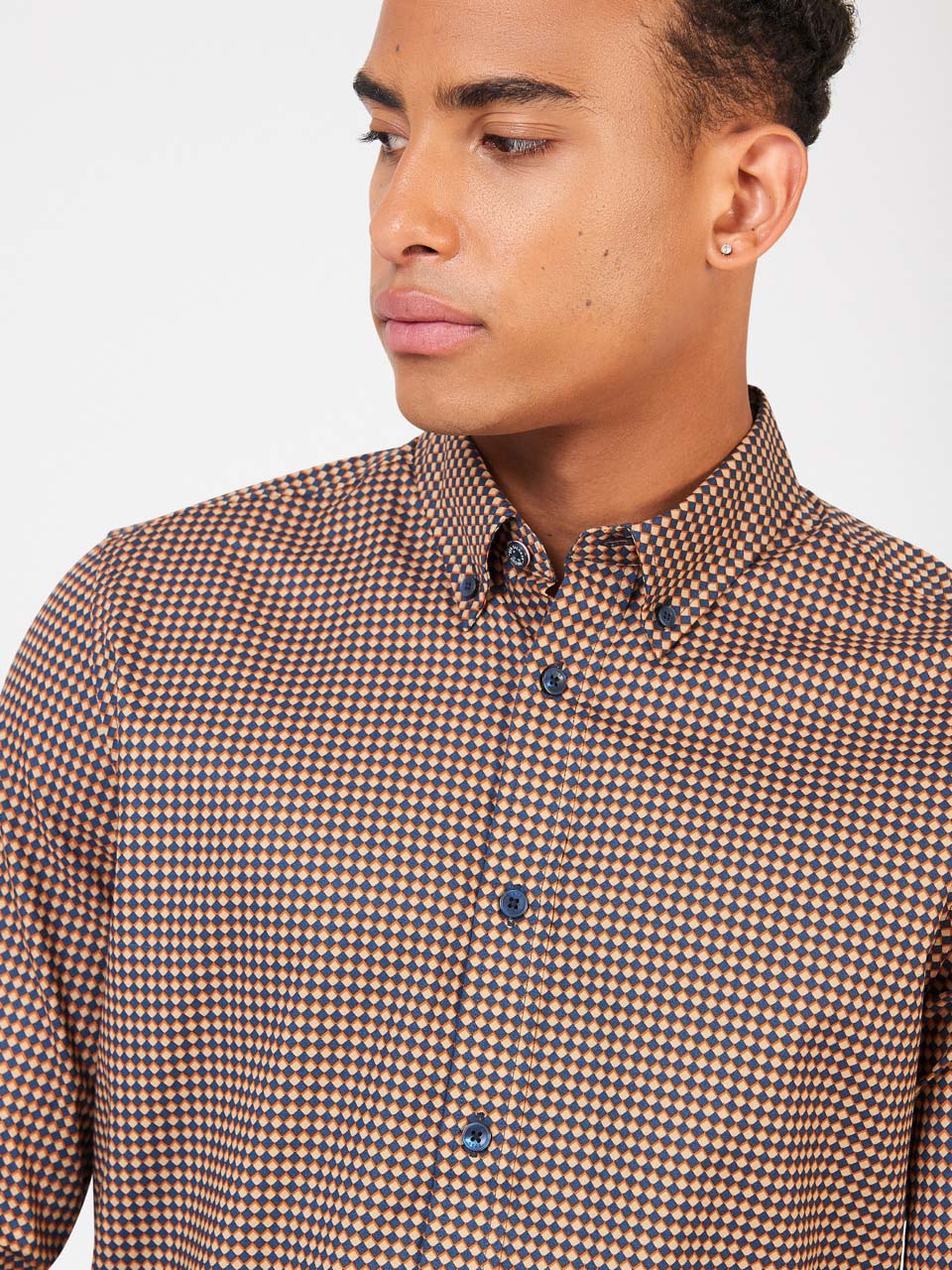 Kosele Ben Sherman Signature Chevron Oranžové | DUGRK0258