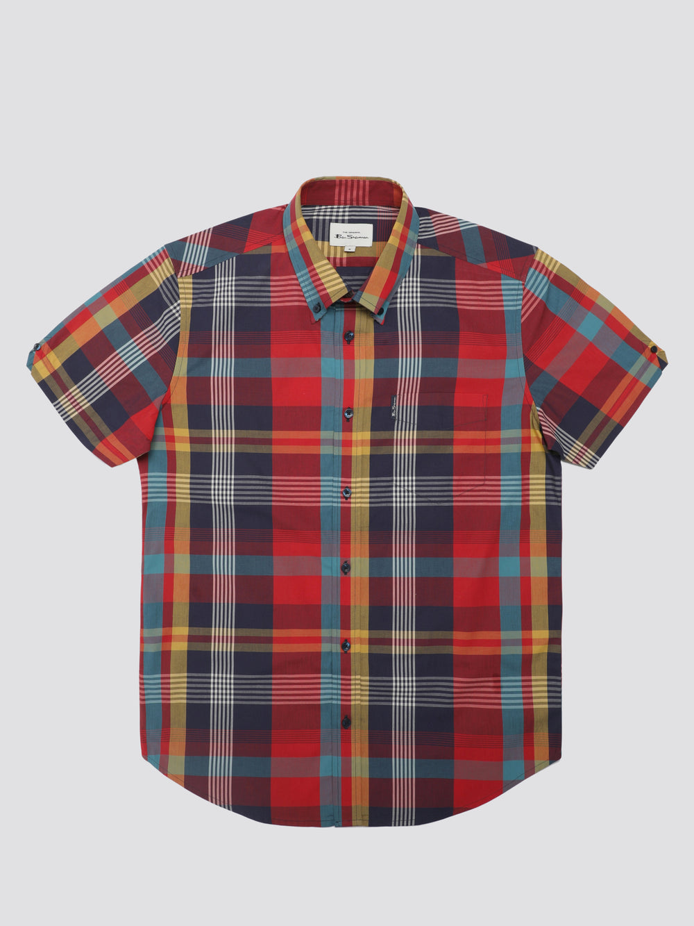 Kosele Ben Sherman Signature Large Madras Check Červené | ZMKGV3015