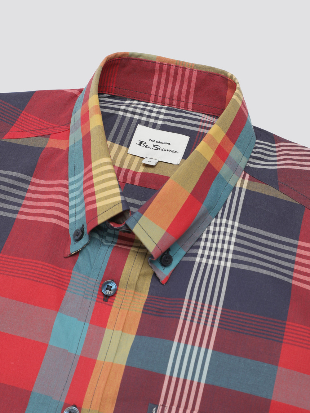 Kosele Ben Sherman Signature Large Madras Check Červené | ZMKGV3015