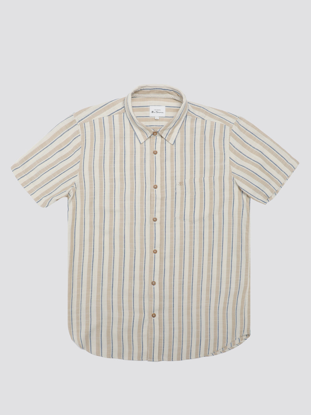 Kosele Ben Sherman Signature Mod Stripe Biele | MFOUV6547