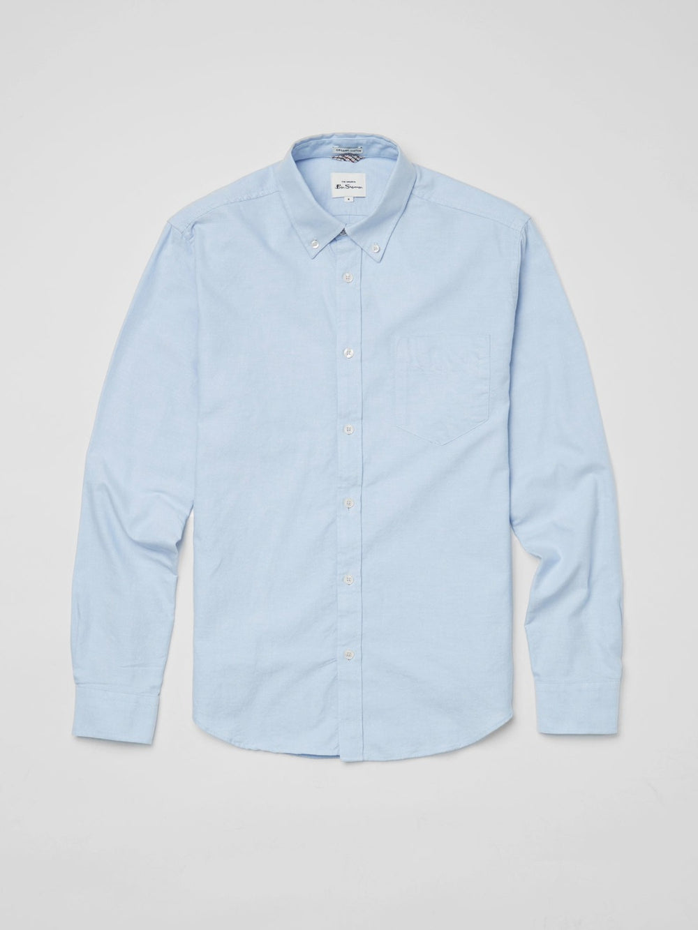 Kosele Ben Sherman Signature Organic Long-Sleeve Oxford Modre | YIEBS0632