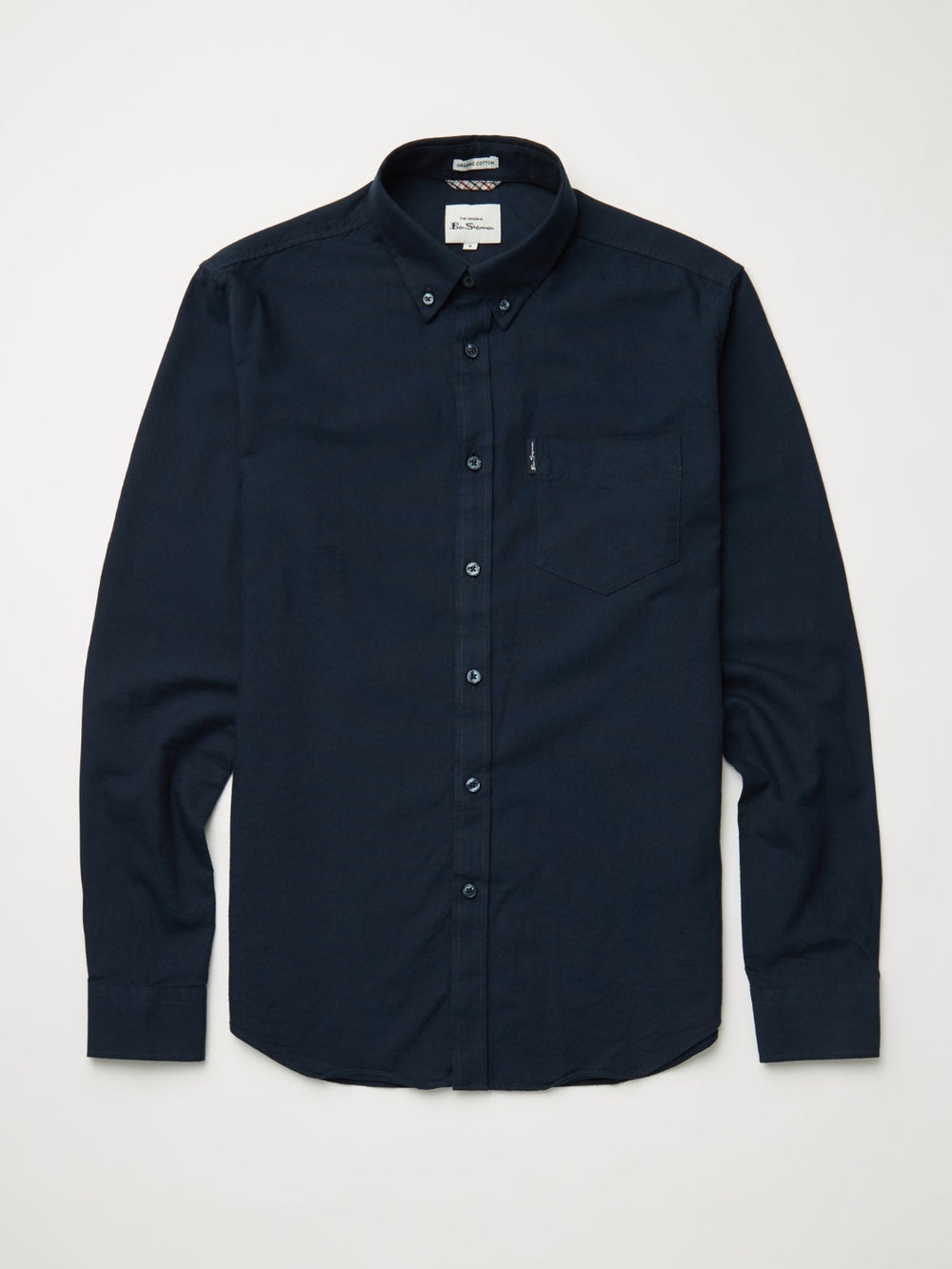 Kosele Ben Sherman Signature Organic Oxford Námornícka Modrá | SRPHQ6380