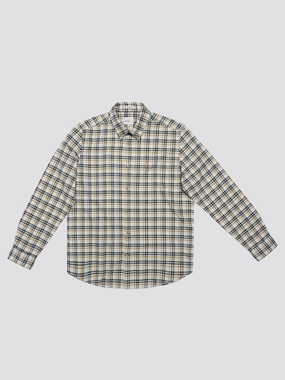 Kosele Ben Sherman Signature Oxford Check Biele | IKPAL1762