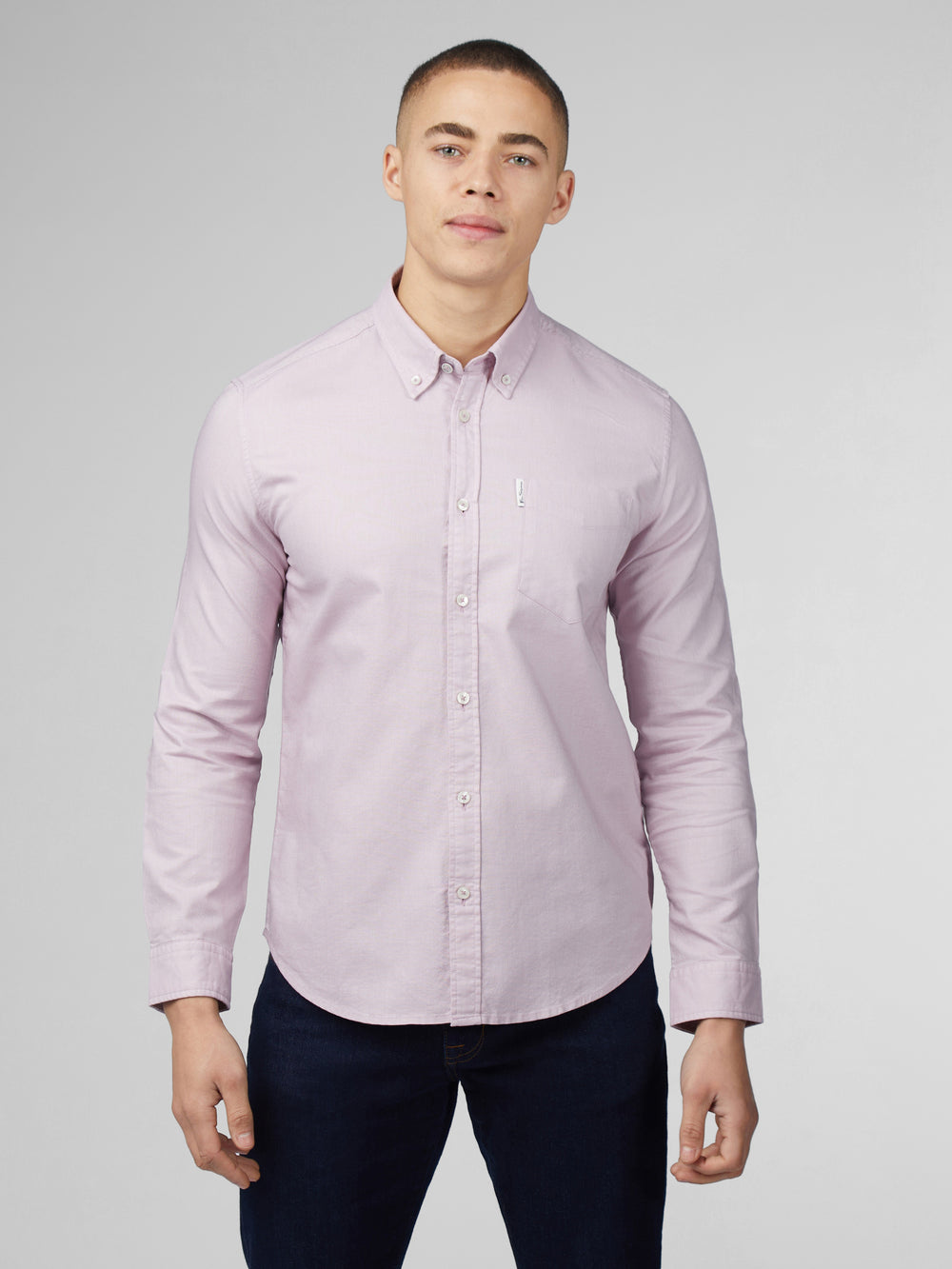 Kosele Ben Sherman Signature Oxford Long Sleeve Nachový | ZCEHN8679