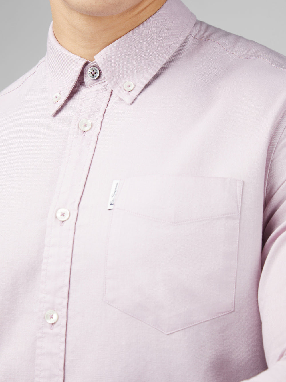 Kosele Ben Sherman Signature Oxford Long Sleeve Nachový | ZCEHN8679