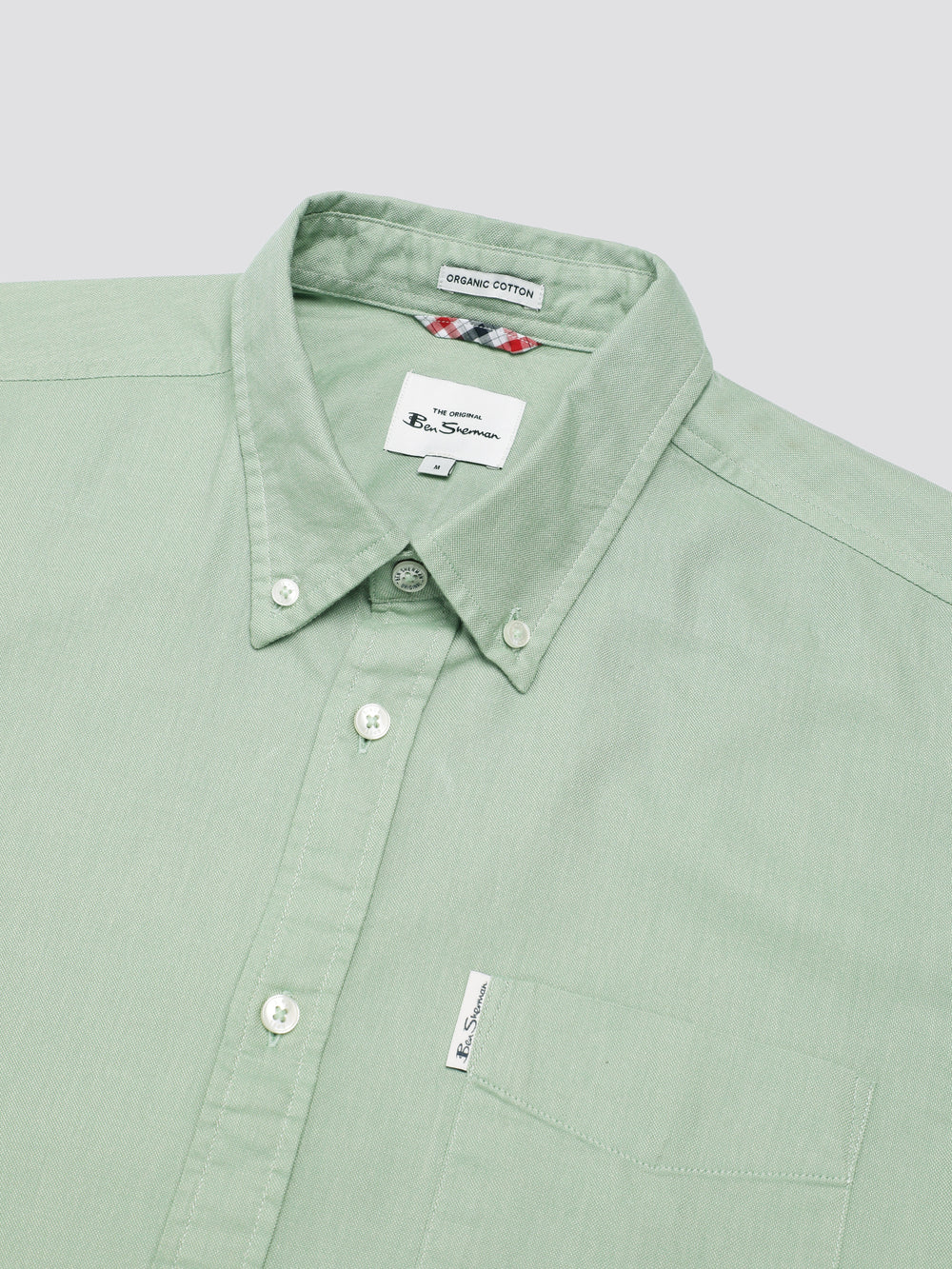 Kosele Ben Sherman Signature Short Sleeve Oxford Zelene | UWMKB1358