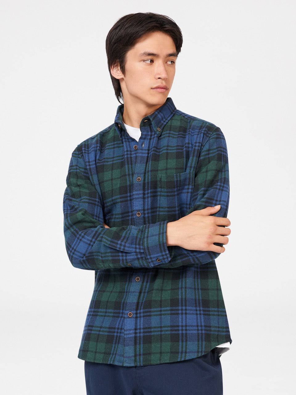 Kosele Ben Sherman Signature Tartan Check Zelene | GQRUN3065