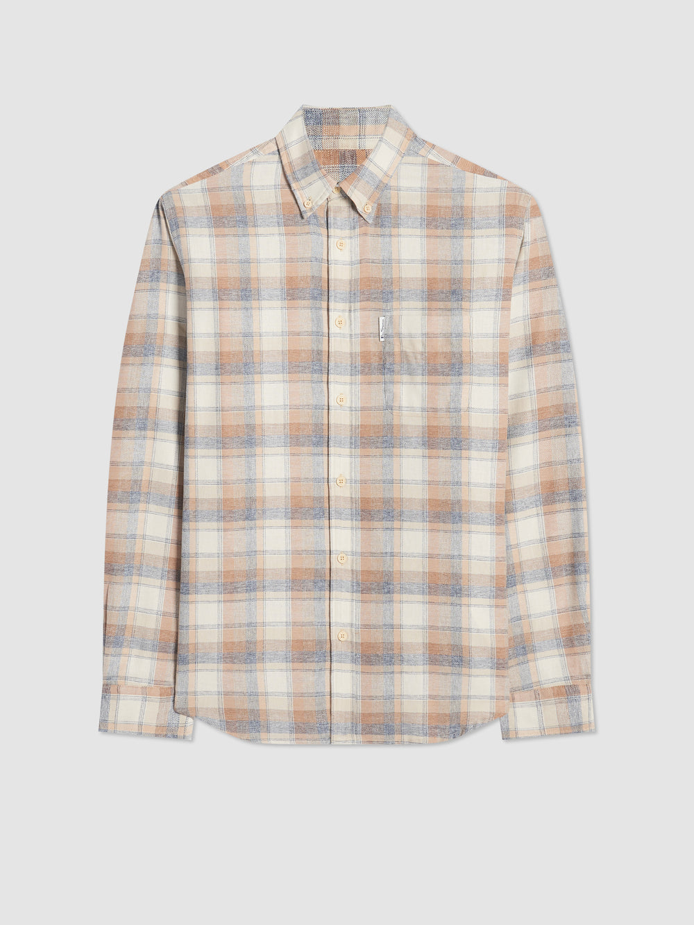 Kosele Ben Sherman Twisted Yarn Check Hnede | SEPOA4697