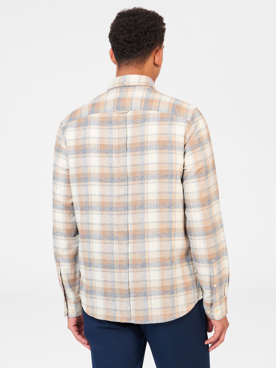 Kosele Ben Sherman Twisted Yarn Check Hnede | SEPOA4697