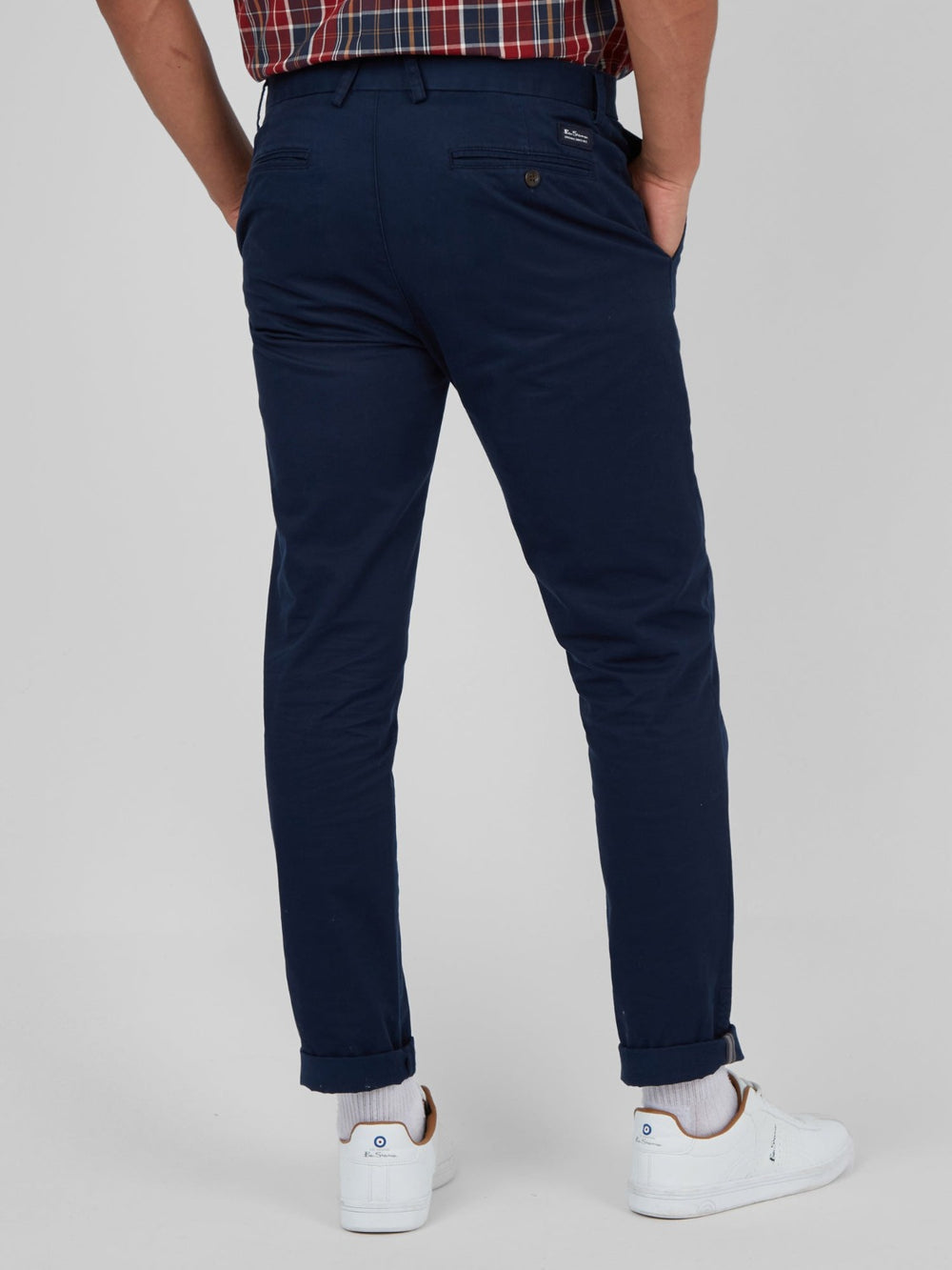 Nohavice Ben Sherman Signature Skinny Stretch Chino Námornícka Modrá | FQHWR0517