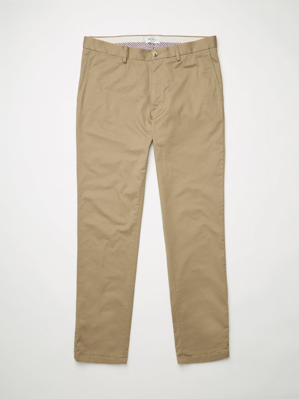 Nohavice Ben Sherman Signature Slim Stretch Chino Siva | QWJLO6159