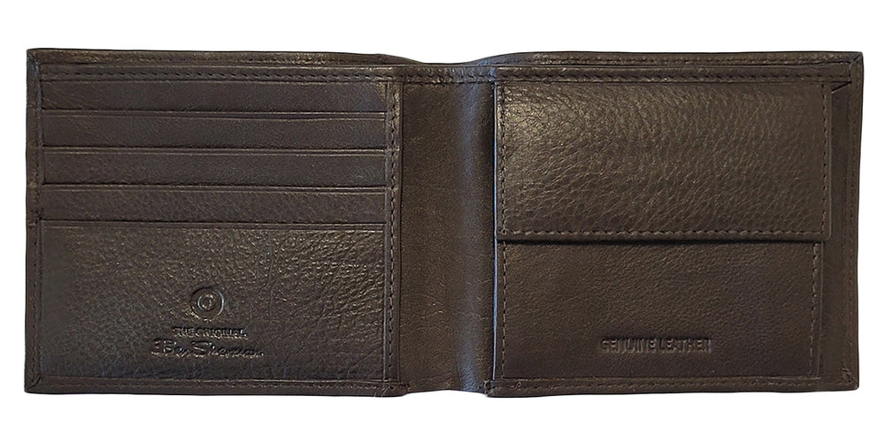 Penazenky Ben Sherman Cooke Bill Fold Leather Hnede | MCXRW9402