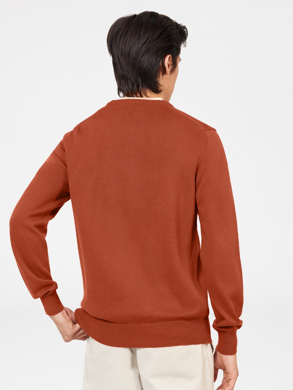 Pleteniny Ben Sherman Signature Crewneck Oranžové | JNZRX7356