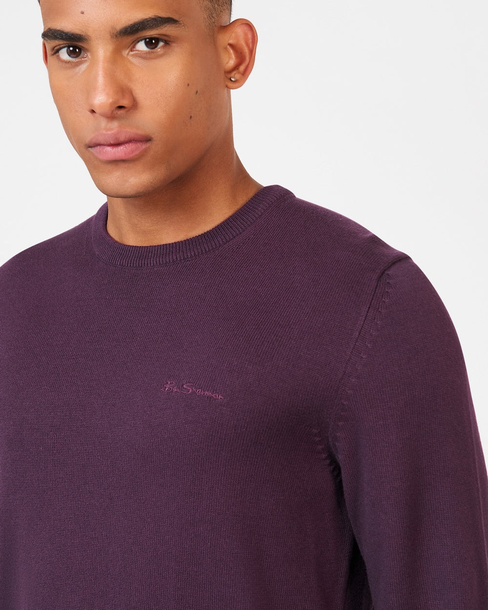 Pleteniny Ben Sherman Signature Crewneck Nachový | LZKAY8632