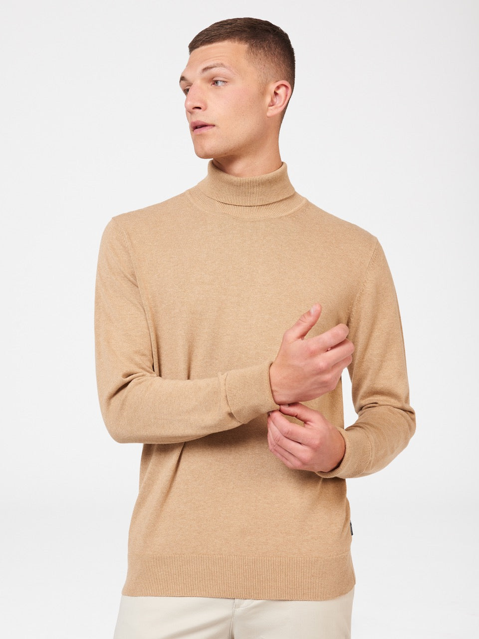 Pleteniny Ben Sherman Signature Roll Neck Siva | EJHUA9618