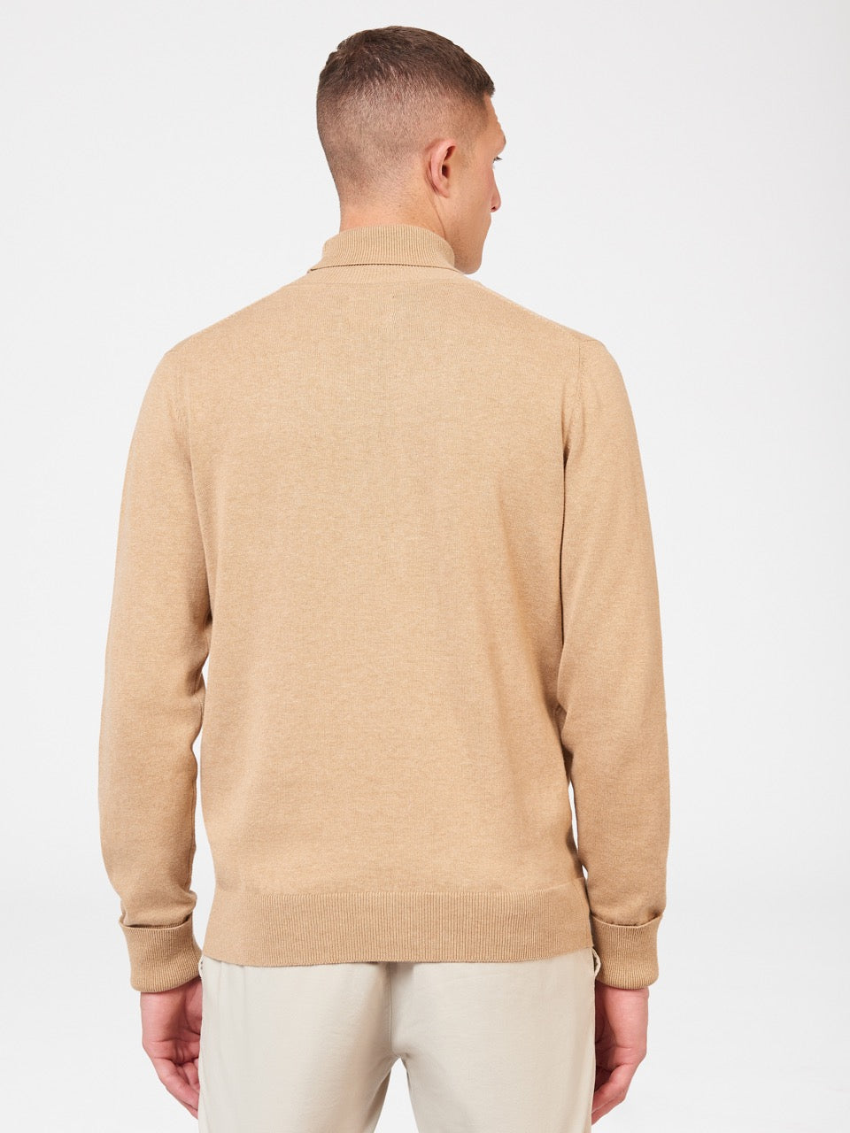 Pleteniny Ben Sherman Signature Roll Neck Siva | EJHUA9618