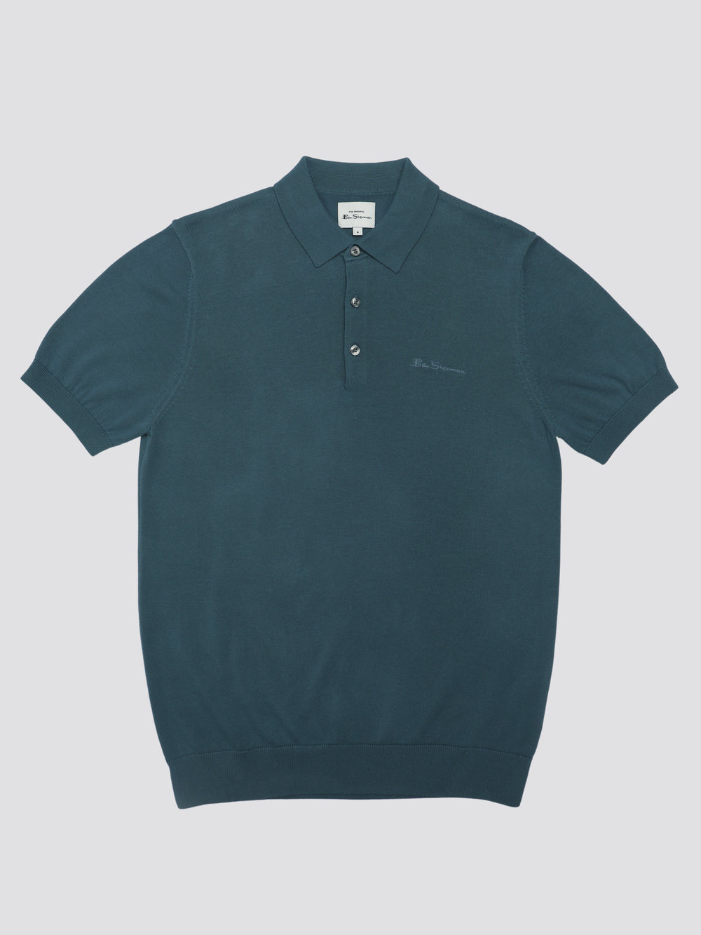 Pleteniny Ben Sherman Signature Short Sleeve Polo Tyrkysové | FWNHM4961