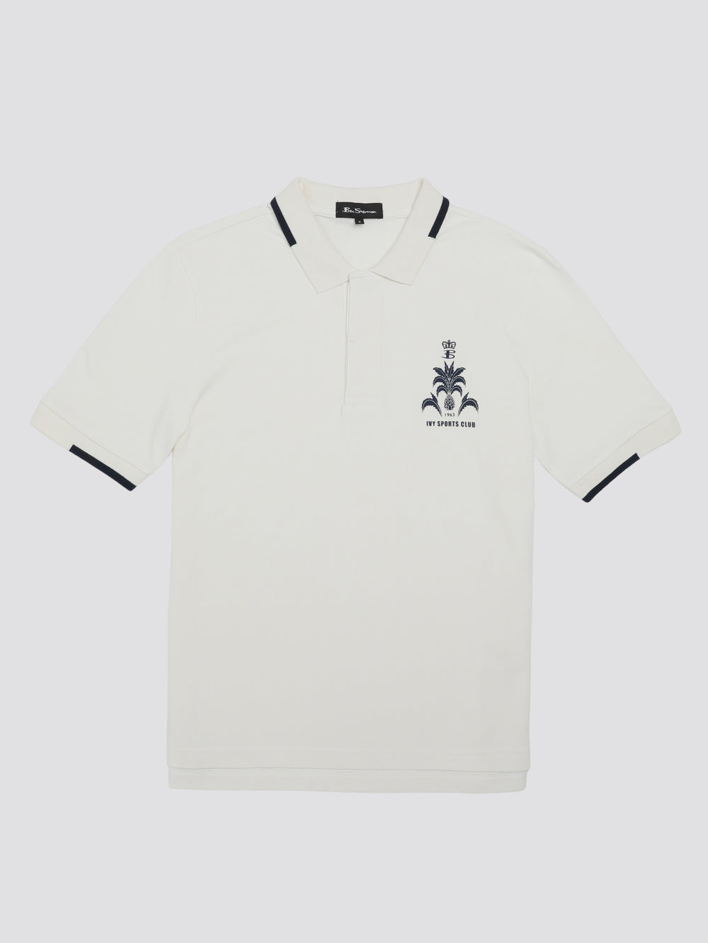 Polokosele Ben Sherman B by Ben Sherman Sports Club Embroidered Biele | MKEAR6438