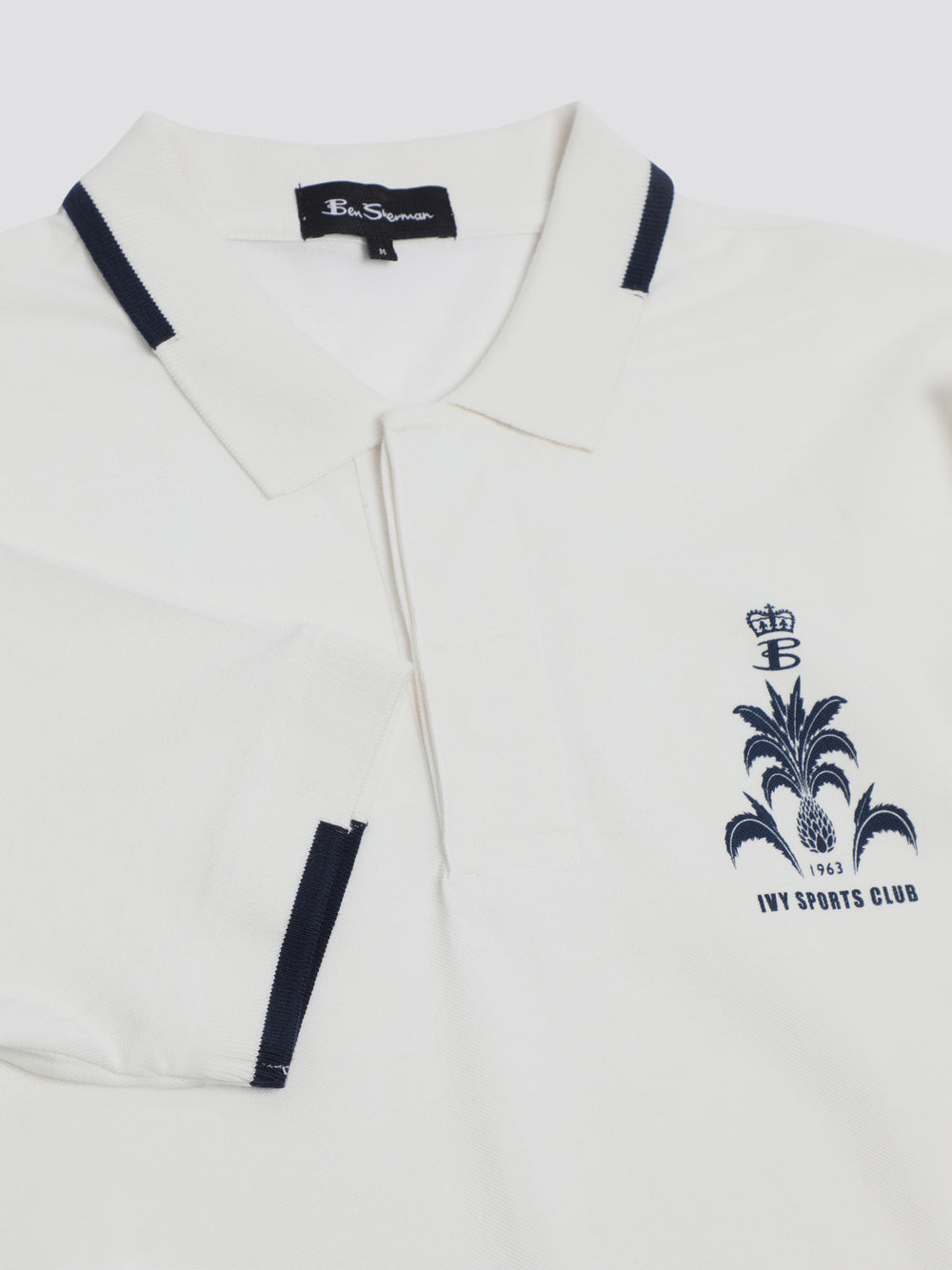 Polokosele Ben Sherman B by Ben Sherman Sports Club Embroidered Biele | MKEAR6438