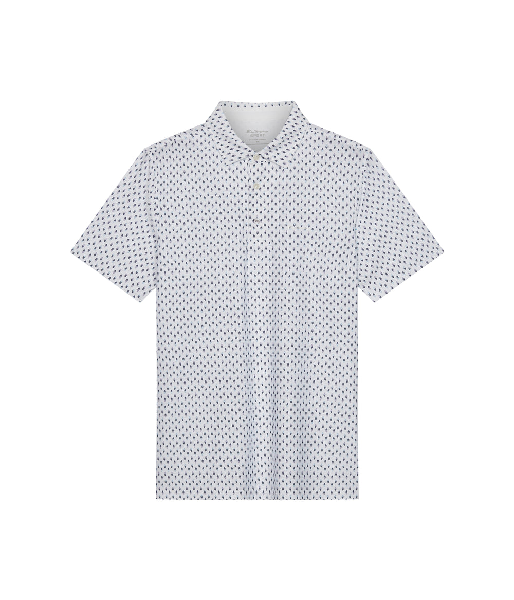 Polokosele Ben Sherman Chequerboard Geo Biele | ORLZY7932