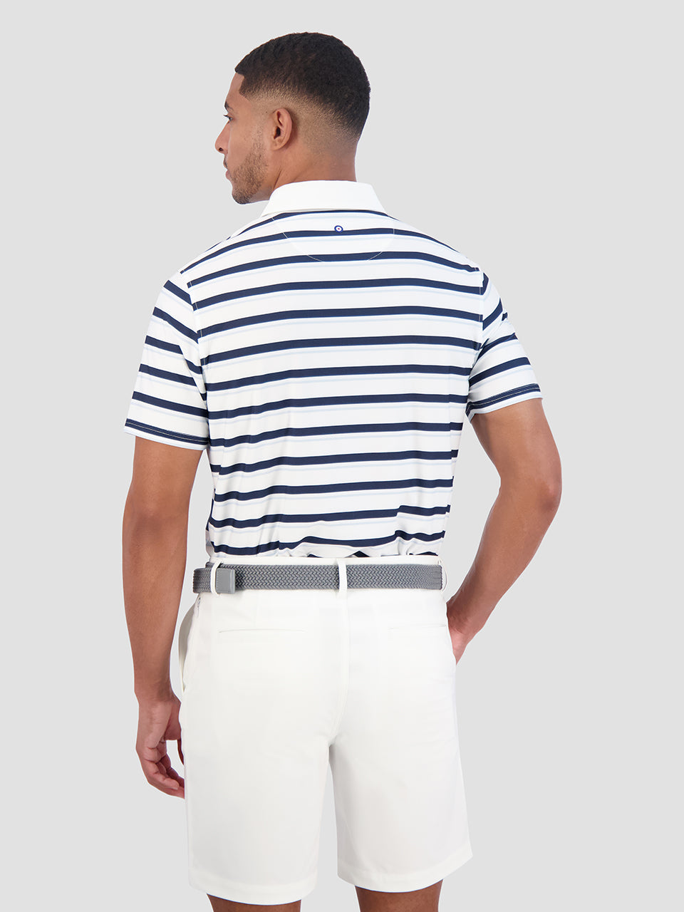 Polokosele Ben Sherman Mixed Mod Stripes Tech Jersey Sports Fit Modre | IVDCJ6475